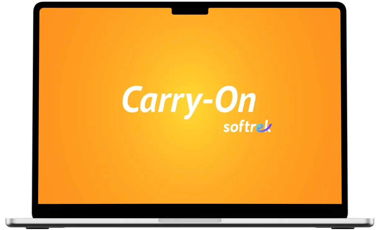 logo carry on laptop