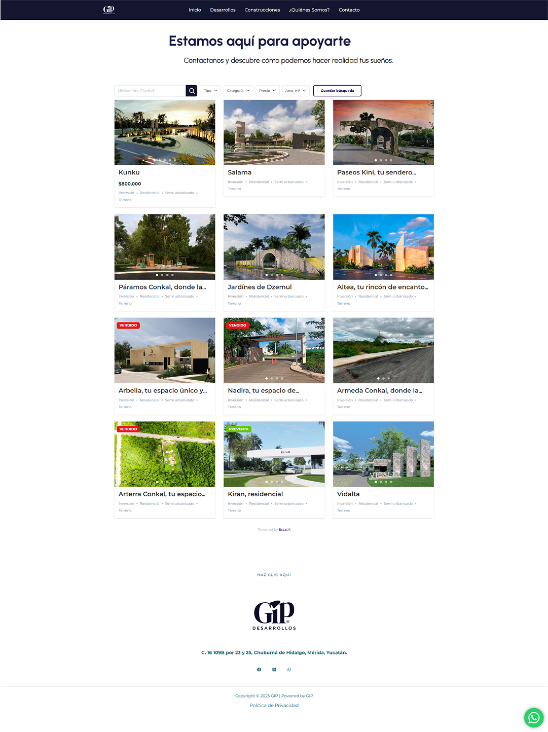 construcciones gip